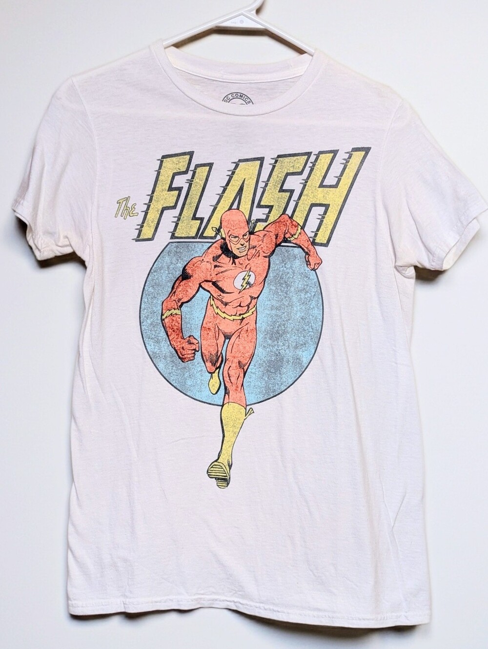 The Flash Graphic Crew Neck T-Shirt - White